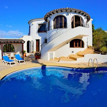 La Madrugada - Luxury Moraira Villa With Sea Views And Private Heated Pool Eksteriør billede