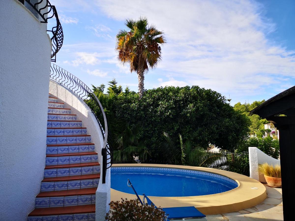La Madrugada - Luxury Moraira Villa With Sea Views And Private Heated Pool Eksteriør billede