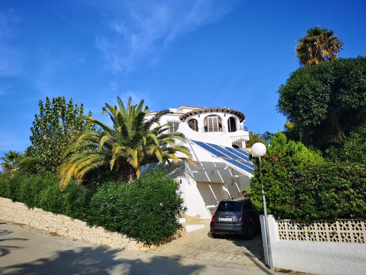 La Madrugada - Luxury Moraira Villa With Sea Views And Private Heated Pool Eksteriør billede