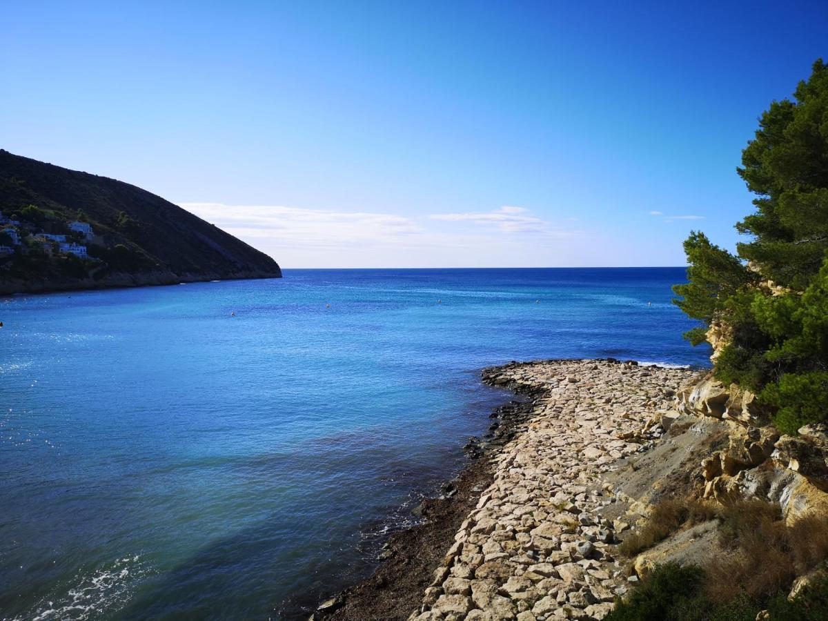 La Madrugada - Luxury Moraira Villa With Sea Views And Private Heated Pool Eksteriør billede