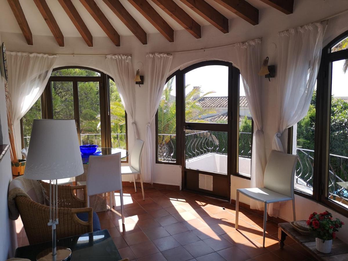La Madrugada - Luxury Moraira Villa With Sea Views And Private Heated Pool Eksteriør billede
