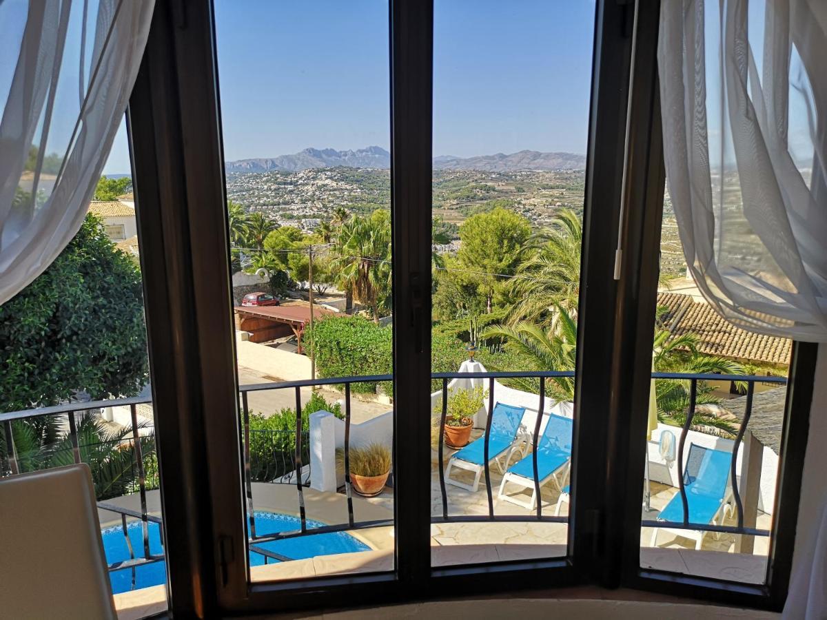 La Madrugada - Luxury Moraira Villa With Sea Views And Private Heated Pool Eksteriør billede
