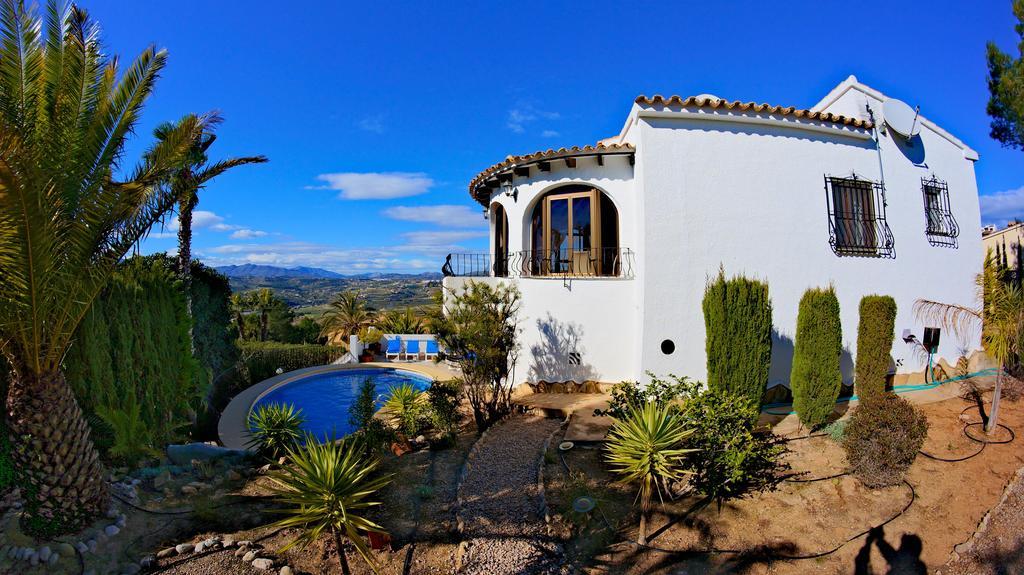 La Madrugada - Luxury Moraira Villa With Sea Views And Private Heated Pool Eksteriør billede