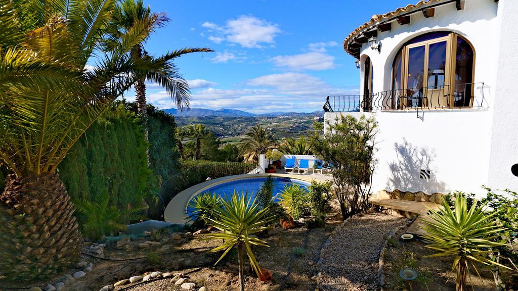 La Madrugada - Luxury Moraira Villa With Sea Views And Private Heated Pool Eksteriør billede